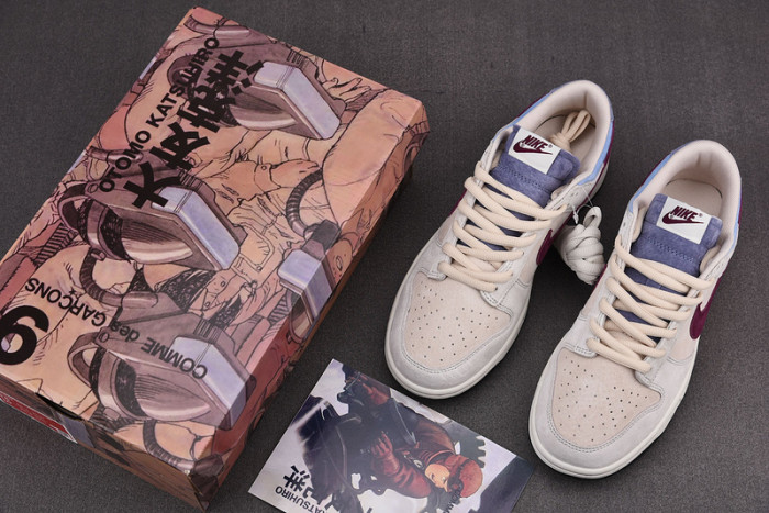 Otomo Katsuhiro x Nike SB Dunk Low Steamboy OST Dark Red Blue ----LF0039-005
